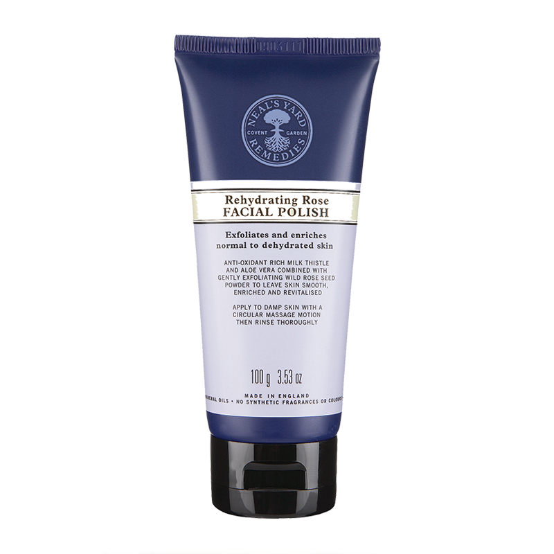 Neal's Yard Remedies Rehydrating Rose Exfoliant Visage Hydratant Rose 100g