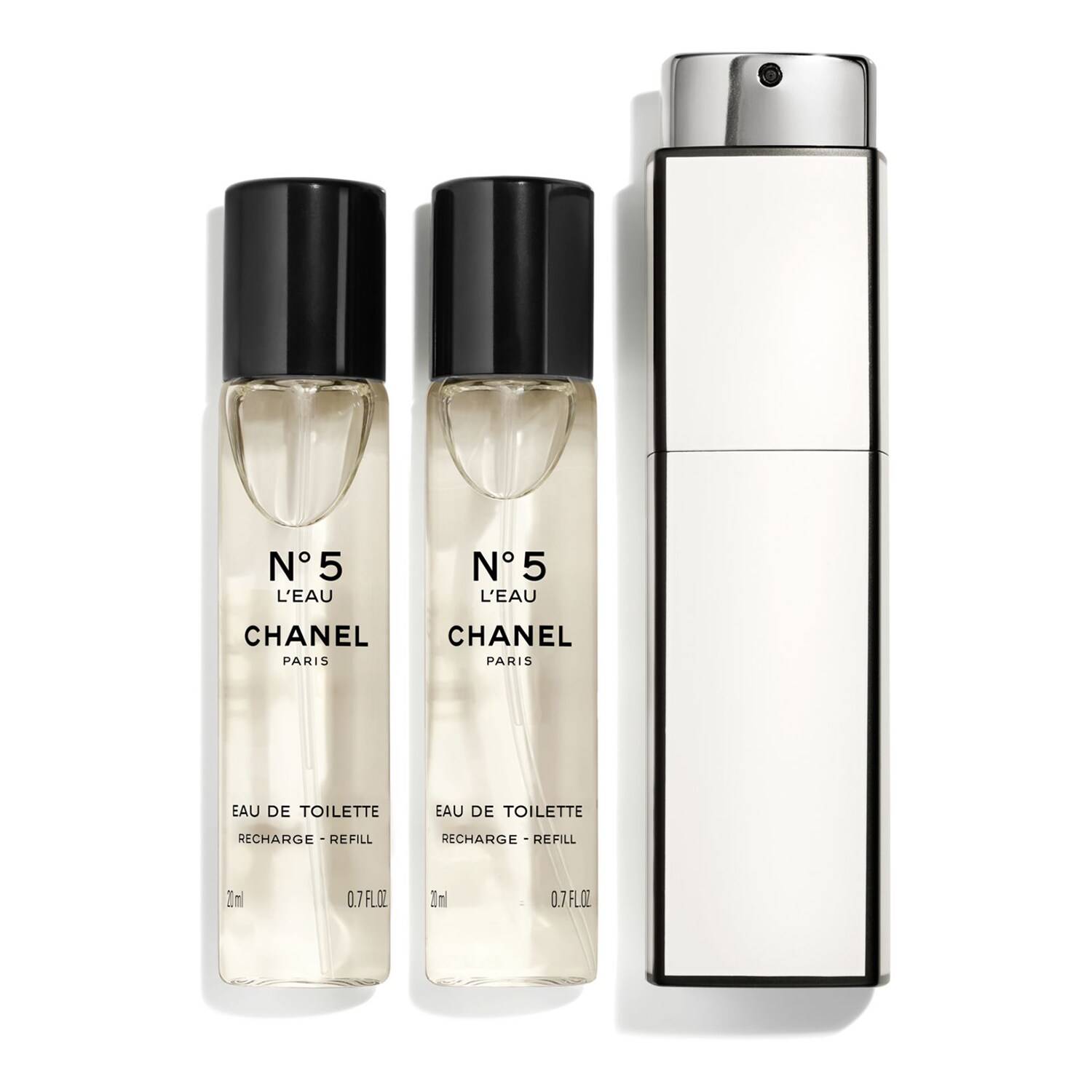 Chanel N°5 L'Eau Eau De Toilette Purse Spray 3 X 20Ml Gift Set