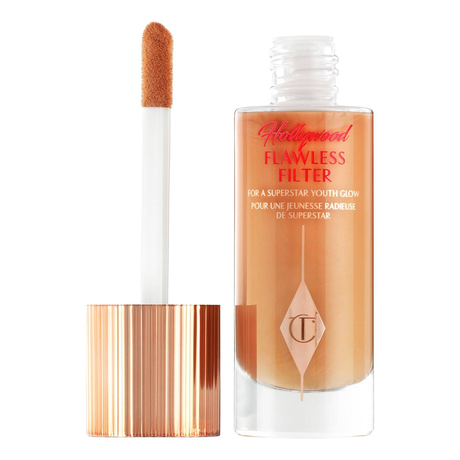 Charlotte Tilbury Hollywood Flawless Filter Primer & Highlighter Hybrid 30Ml 5 Tan