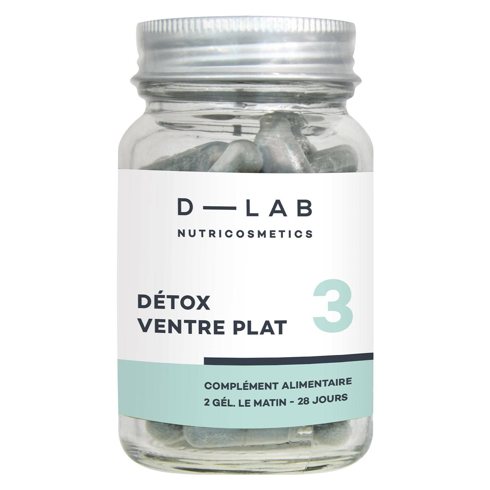 D-Lab Nutricosmetics Détox Ventre Plat 56 gélules