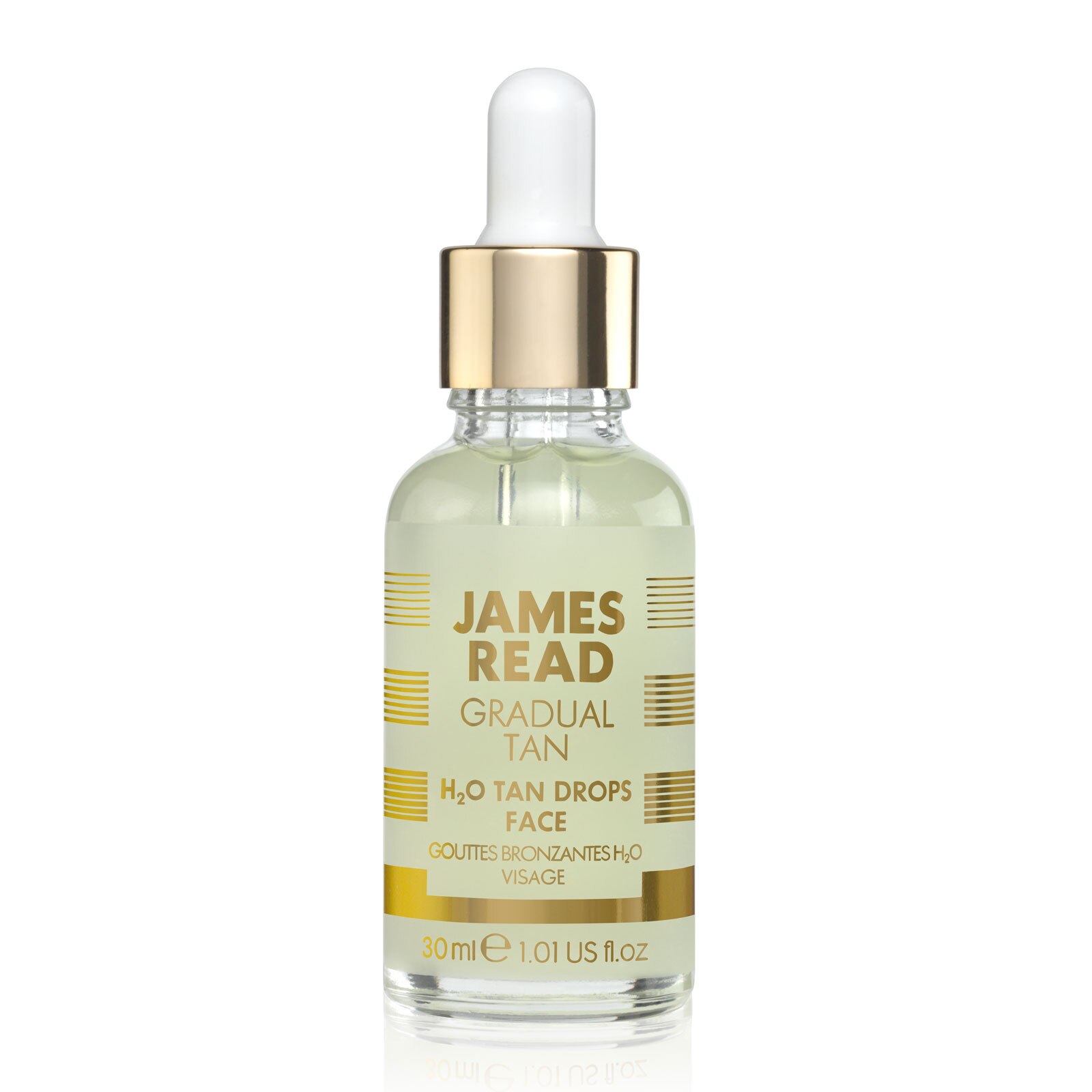 James Read H2O Gradual Tan Drops for the Face Light to Medium 30ml