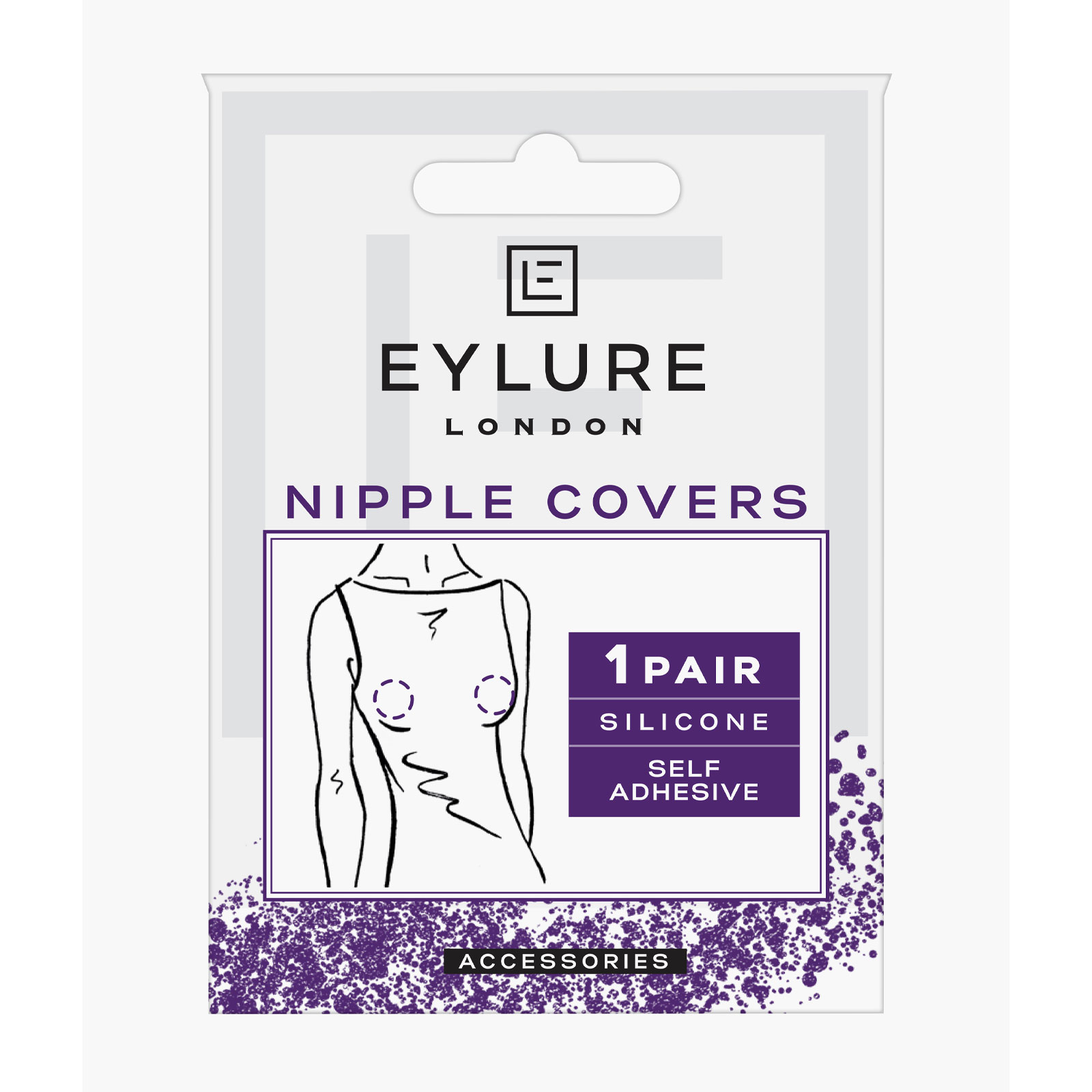 Eylure Nipple Covers Soft Nude Reusable 1 Pair